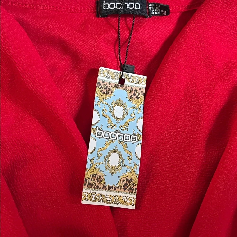 Boohoo Vibrant Red Dress - Picture 2 of 3